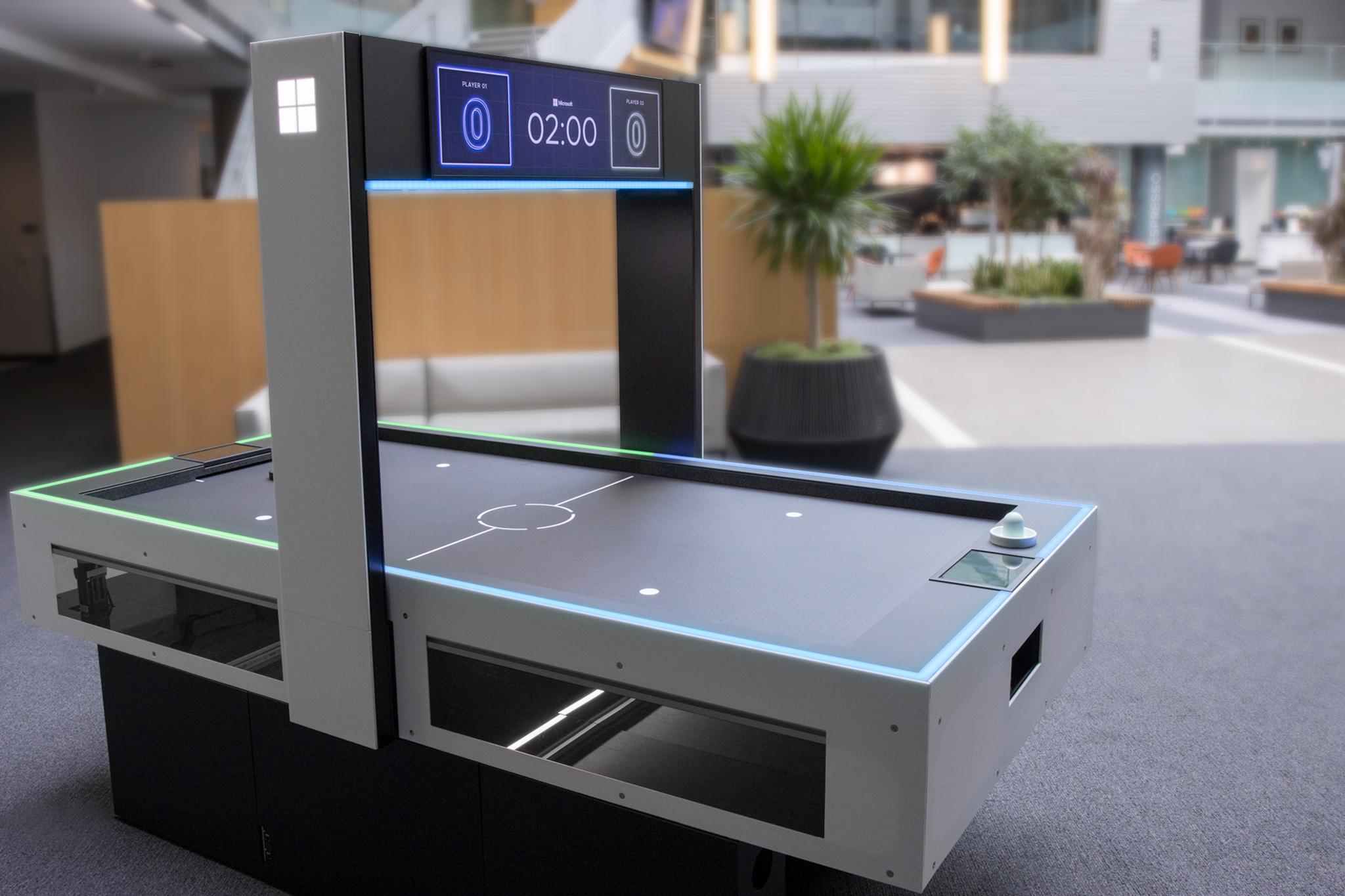 Robotic Hockey table hero image